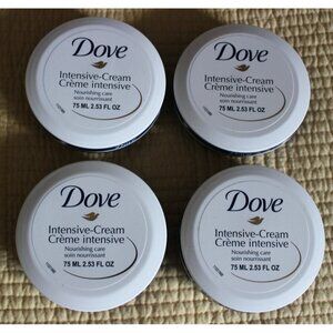 4 Dove Intensive Nourishing Cream 75 ml 2.53 fl oz. Hand Body Skin Care